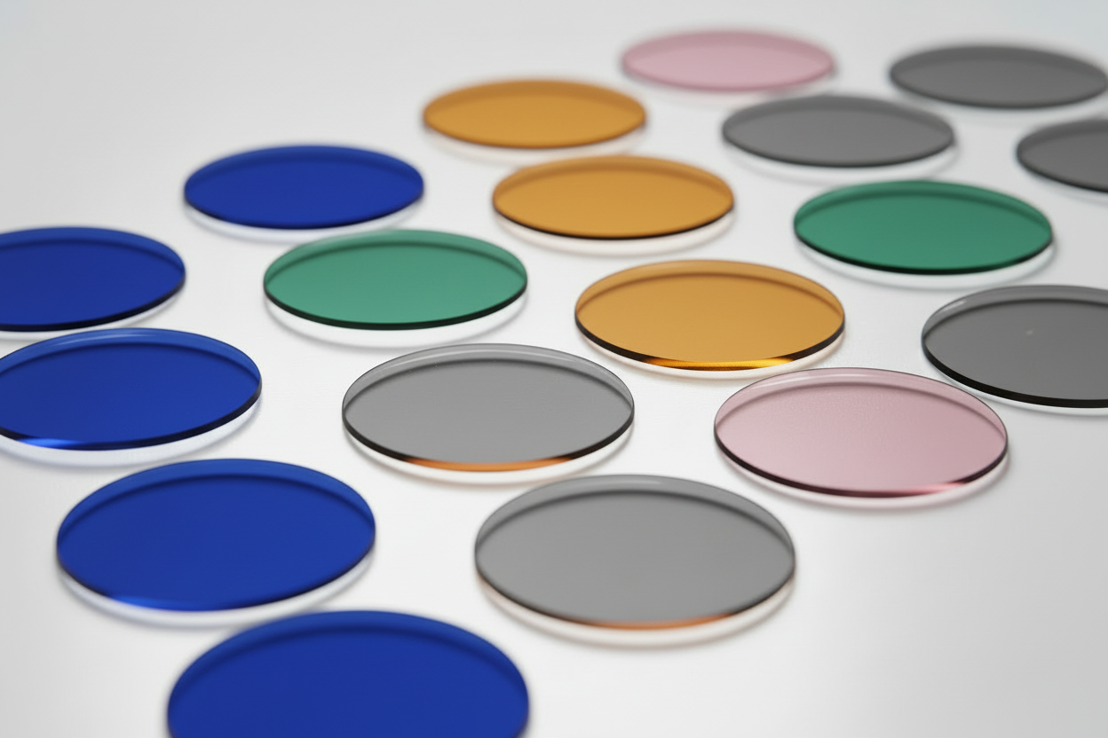 add colour to lenses